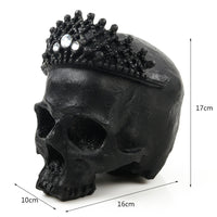 HKM-701203 Modern Art Resin Skull Decoration - Unique Hanging Ornament for Home Decor