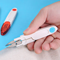 HKM-701267 U-Shaped Stainless Steel Scissors with Safety Cover - Colorful Options Available