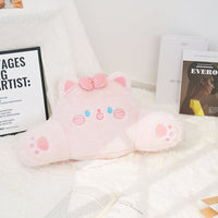 HKM-701587 Cozy Cartoon Plush Panda Sofa Pillow - Decorative Cushion for Comfort