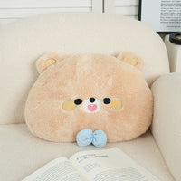 HKM-701587 Cozy Cartoon Plush Panda Sofa Pillow - Decorative Cushion for Comfort