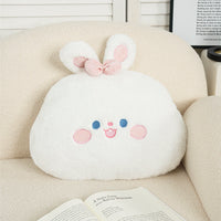 HKM-701587 Cozy Cartoon Plush Panda Sofa Pillow - Decorative Cushion for Comfort