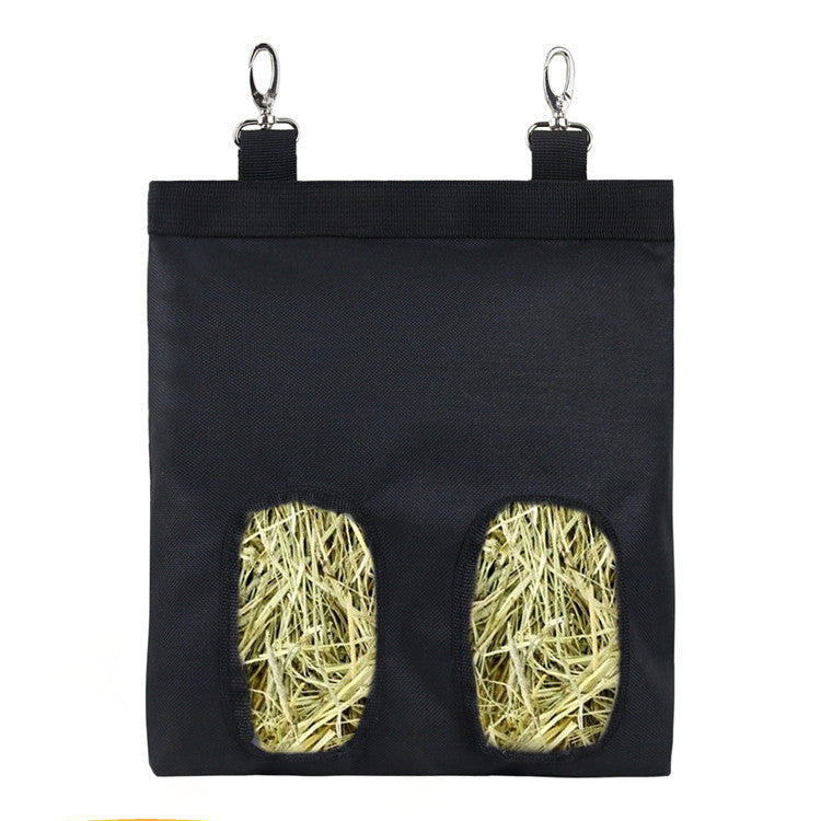HKM-701779 Hanging Small Pet Feed Bag for Rabbits, Chinchillas, and Rats - Durable 600D Oxford Cloth
