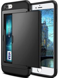 HKM-701843 Shockproof Hybrid Phone Case for iPhone Models - TPU Material, Solid Color Options