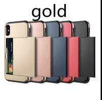 HKM-701843 Shockproof Hybrid Phone Case for iPhone Models - TPU Material, Solid Color Options