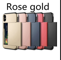 HKM-701843 Shockproof Hybrid Phone Case for iPhone Models - TPU Material, Solid Color Options