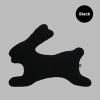 HKM-701907 Special-Shaped Black and White Plush Cushion Pillow – 40x46CM Fashion Design