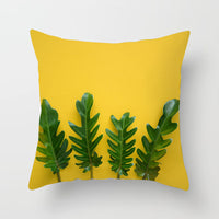 HKM-701971 Cactus Print Polyester Cushion Cover for Stylish Home Decor - 45cm x 45cm