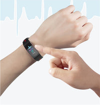 HKM-702099 Heart Rate Monitor Smartband with Bluetooth Compatibility, IP67 Waterproof, Dynamic ECG Monitoring, Sleep Tracking, and Multi-Sport Modes