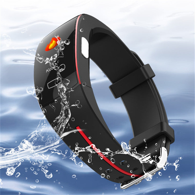 HKM-702099 Heart Rate Monitor Smartband with Bluetooth Compatibility, IP67 Waterproof, Dynamic ECG Monitoring, Sleep Tracking, and Multi-Sport Modes