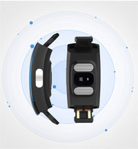 HKM-702099 Heart Rate Monitor Smartband with Bluetooth Compatibility, IP67 Waterproof, Dynamic ECG Monitoring, Sleep Tracking, and Multi-Sport Modes