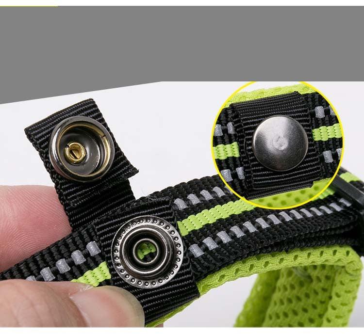 HKM-702291 Dog collar nylon reflective adjustable