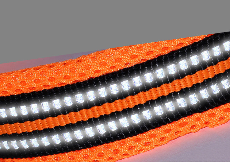 HKM-702291 Dog collar nylon reflective adjustable