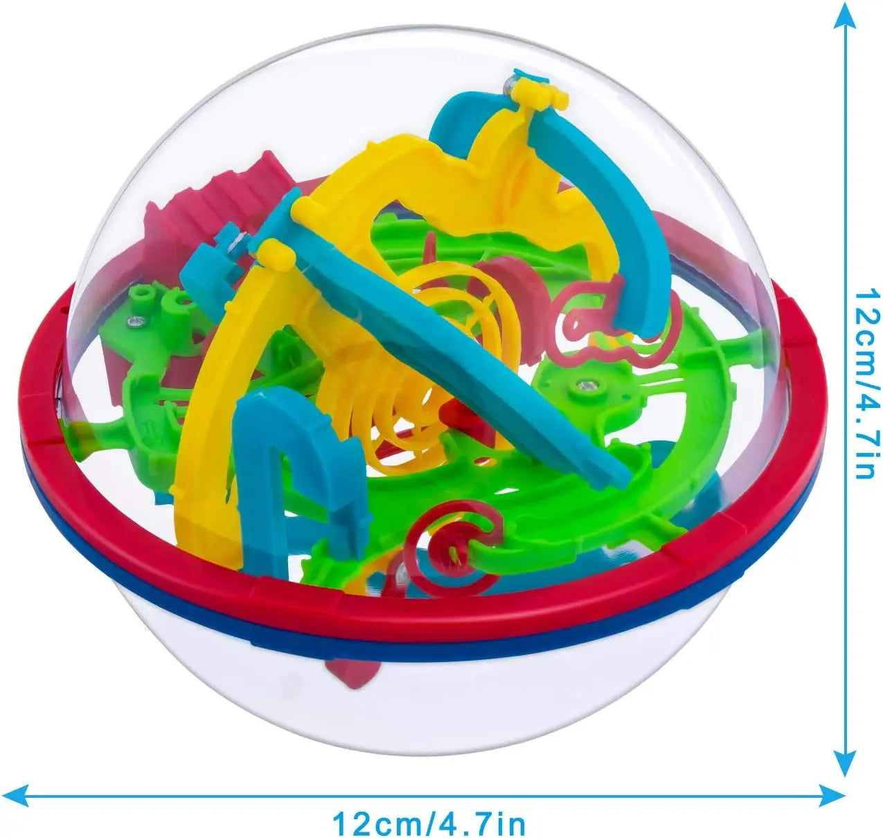HKM-702547 3D IQ Puzzle Maze Ball Toy for Kids and Adults - Engaging Educational Fun