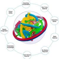 HKM-702547 3D IQ Puzzle Maze Ball Toy for Kids and Adults - Engaging Educational Fun