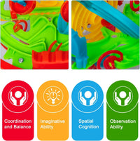 HKM-702547 3D IQ Puzzle Maze Ball Toy for Kids and Adults - Engaging Educational Fun