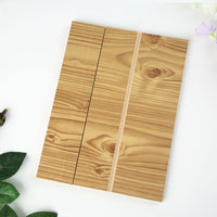 HKM-702803 12 Inch Wood Grain Mobile Phone HD Screen Amplifier Stand for Home and Office