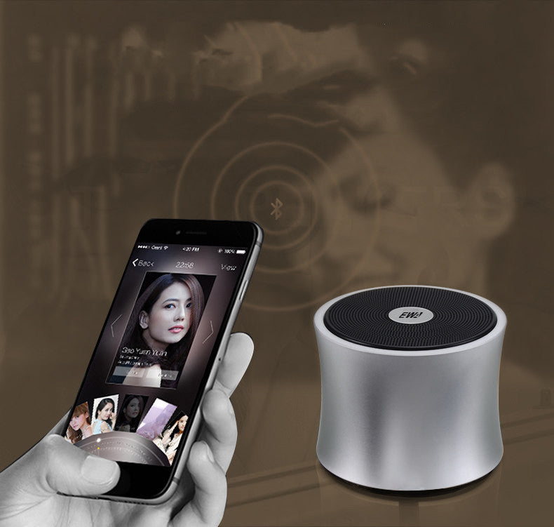 HKM-702803 Bluetooth Wireless Speaker with 8-Hour Battery Life and USB Charging