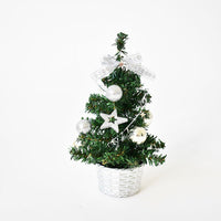 HKM-702867 PVC Mini Christmas Tree Desktop LED Light Decorations - Various Styles Available