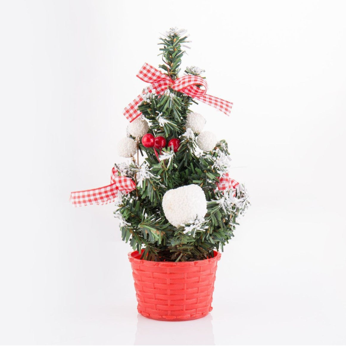 HKM-702867 PVC Mini Christmas Tree Desktop LED Light Decorations - Various Styles Available