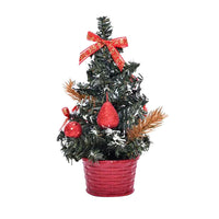 HKM-702867 PVC Mini Christmas Tree Desktop LED Light Decorations - Various Styles Available