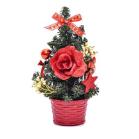 HKM-702867 PVC Mini Christmas Tree Desktop LED Light Decorations - Various Styles Available