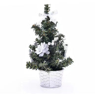 HKM-702867 PVC Mini Christmas Tree Desktop LED Light Decorations - Various Styles Available