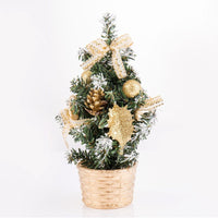 HKM-702867 PVC Mini Christmas Tree Desktop LED Light Decorations - Various Styles Available