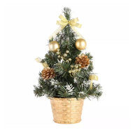 HKM-702867 PVC Mini Christmas Tree Desktop LED Light Decorations - Various Styles Available