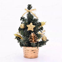 HKM-702867 PVC Mini Christmas Tree Desktop LED Light Decorations - Various Styles Available