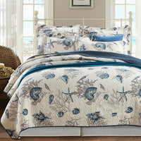 HKM-703059 Cotton Summer Quilt Set with Two Pillowcases - Soft, Breathable, 230x250cm
