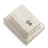 HKM-703315 Cotton Towel Gift Set - Childlike Bath Towels and Square Towels (Various Colors) 35x70 cm