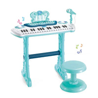 HKM-703699 37-Key Electric Piano Keyboard for Kids - Educational Musical Toy, Battery Operated, Ideal for Ages 0-7