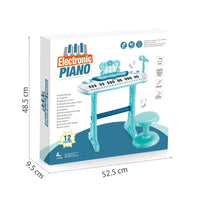 HKM-703699 37-Key Electric Piano Keyboard for Kids - Educational Musical Toy, Battery Operated, Ideal for Ages 0-7