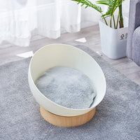 HKM-703699 Four Seasons Universal Cat Nest with Multifunctional Turntable and Basin for Cats