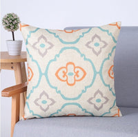 HKM-703955 Geometric Linen Cotton Cushion Cover for Sofa