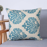 HKM-703955 Geometric Linen Cotton Cushion Cover for Sofa