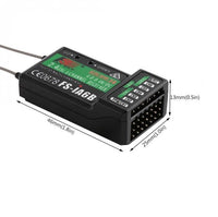 HKM-704083 6-Channel 2.4GHz Receiver for Airplane, Glider, Helicopter - Flysky FS-iA6B
