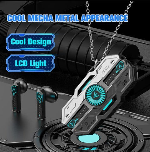 HKM-704083 Wireless Bluetooth 5.49 Gaming Earbuds with Dual Sound Modes and LED Charging Case