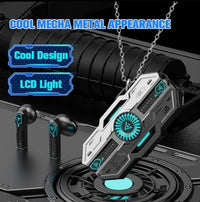 HKM-704083 Wireless Bluetooth 5.49 Gaming Earbuds with Dual Sound Modes and LED Charging Case