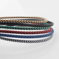 HKM-704275 Hemp Rope Braided Fast Charging Cable for Apple Devices - 1m Length, 8PIN Interface