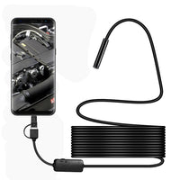 HKM-704467 3-in-1 Type-C Android Endoscope with 5.5 mm Probe Diameter and 640x480 Resolution