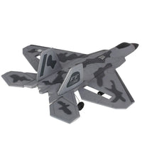 HKM-704531 Electric Remote Control EPP Foam Fighter Glider Airplane - Ready-to-Fly Model for Outdoor Fun