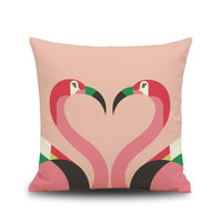 HKM-704787 Geometric Abstract Animal Cushion Cover - Chemical Fiber with PP Cotton Filling