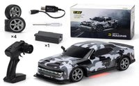HKM-704851 1:16 Electric 4WD Drift Car RC Toy with Replaceable Tires and Modular Battery for Indoor-Outdoor Racing