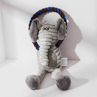 HKM-704915 Plush Interactive Sound Toys for Dogs and Cats - Monkey, Lion, Elephant Designs