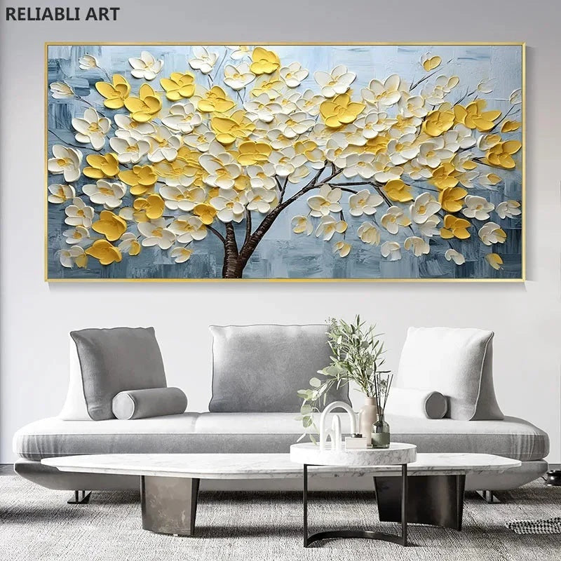 HKM-704979 Frameless Decorative Canvas Wall Art - Modern Rectangle Print on HD Micro-Jet Canvas (80x160CM)