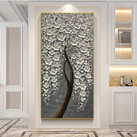 HKM-704979 Frameless Decorative Canvas Wall Art - Modern Rectangle Print on HD Micro-Jet Canvas (80x160CM)