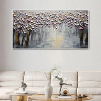 HKM-704979 Frameless Decorative Canvas Wall Art - Modern Rectangle Print on HD Micro-Jet Canvas (80x160CM)