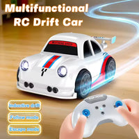 HKM-705299 Smart Drift Race Car with Obstacle Avoidance, Multi-Function Remote Control, Music & Lights - 12cm x 8cm x 5.2cm