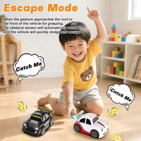 HKM-705299 Smart Drift Race Car with Obstacle Avoidance, Multi-Function Remote Control, Music & Lights - 12cm x 8cm x 5.2cm